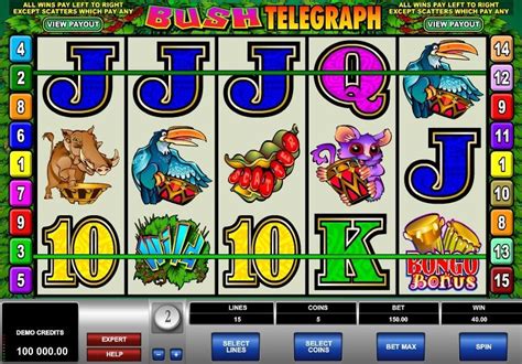 bush telegraph free|Bush Telegraph Slot .